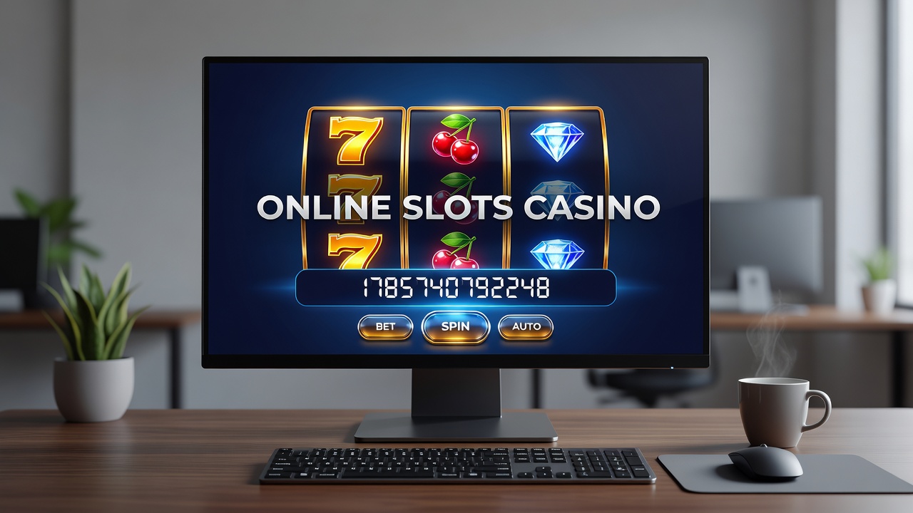 Mobile screen showing online slots game in progress with bonus features active
