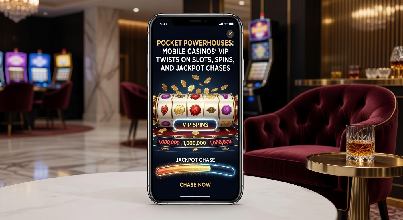 High-roller VIP interface on a smartphone showing exclusive spins, loyalty points, and a glowing jackpot meter
