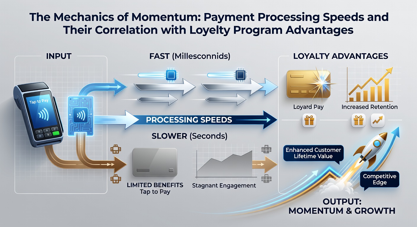 Chart displaying correlation data between transaction speeds and user loyalty retention rates
